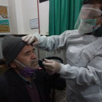 انجام رپید تست کرونا  از ۳۲ نفر از نمازگزاران  مسجد فاطمه الزهرا