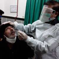 انجام رپید تست کرونا  از ۳۲ نفر از نمازگزاران  مسجد فاطمه الزهرا